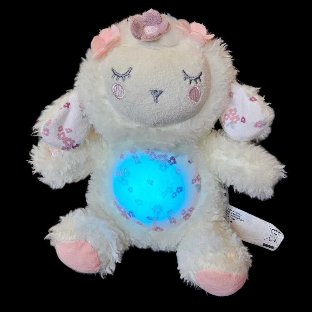DreamGro‎ Lamb Color Changing Light & Lullaby Soother Tummy Glows No Music